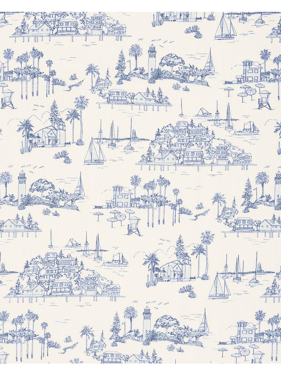 Fabric by The Yard - Cotton Velvet in French Blue | Serena & Lily
