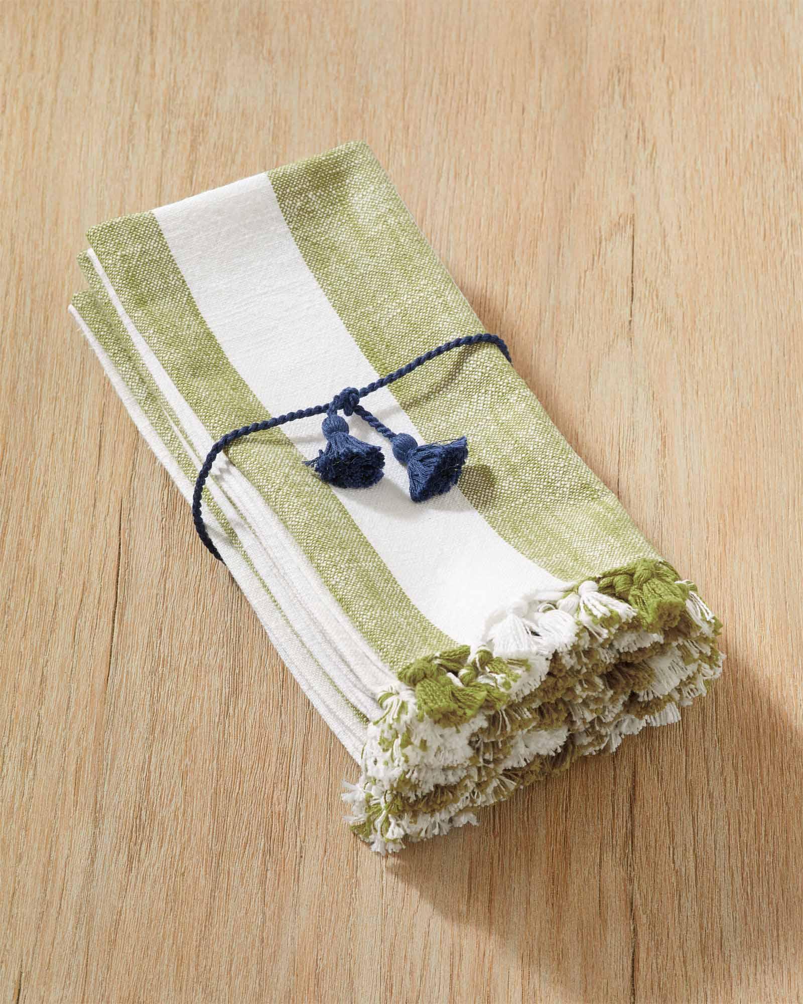 Awning Stripe Napkins Serena and Lily