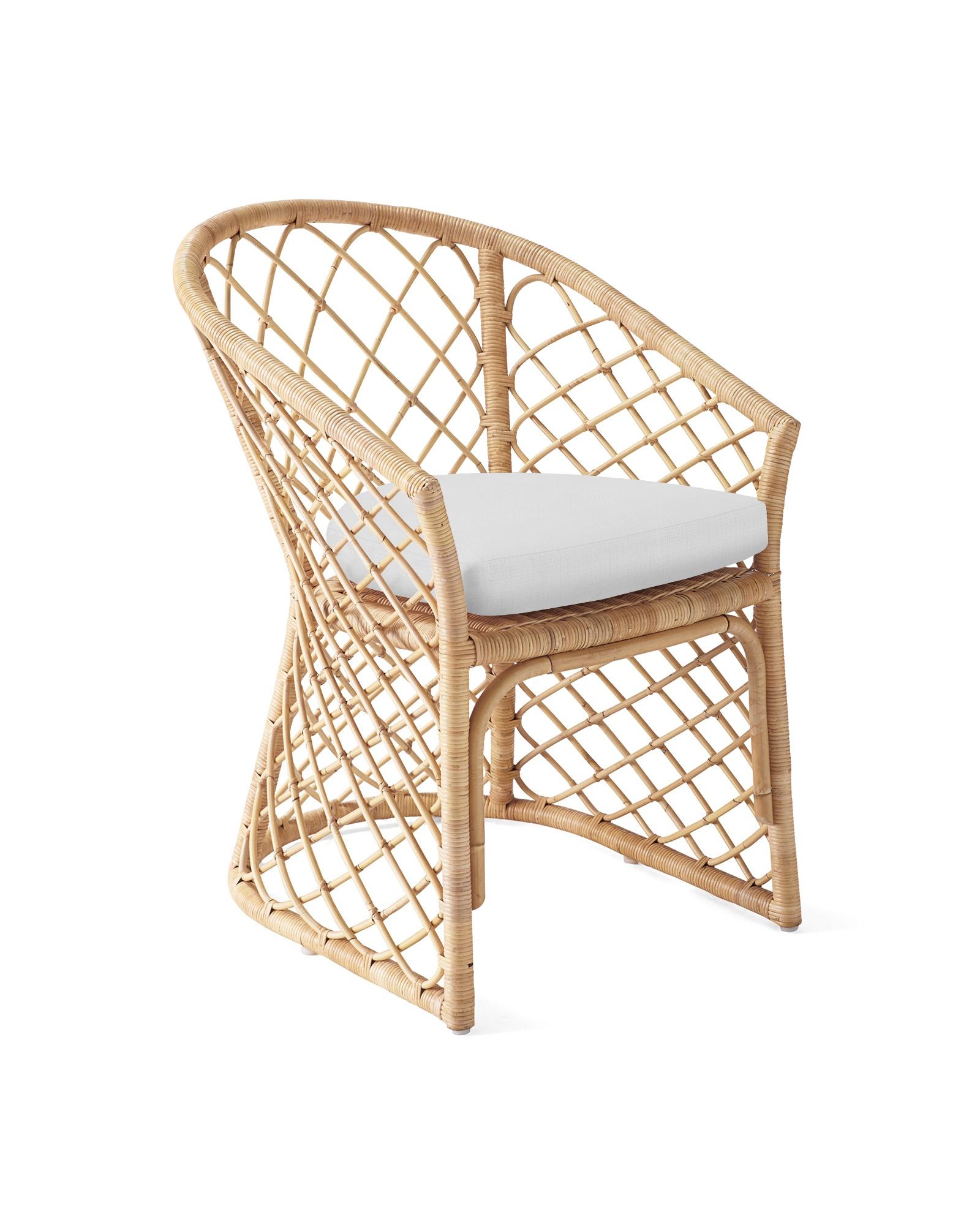 Avalon Rattan Dining Chair Cushion