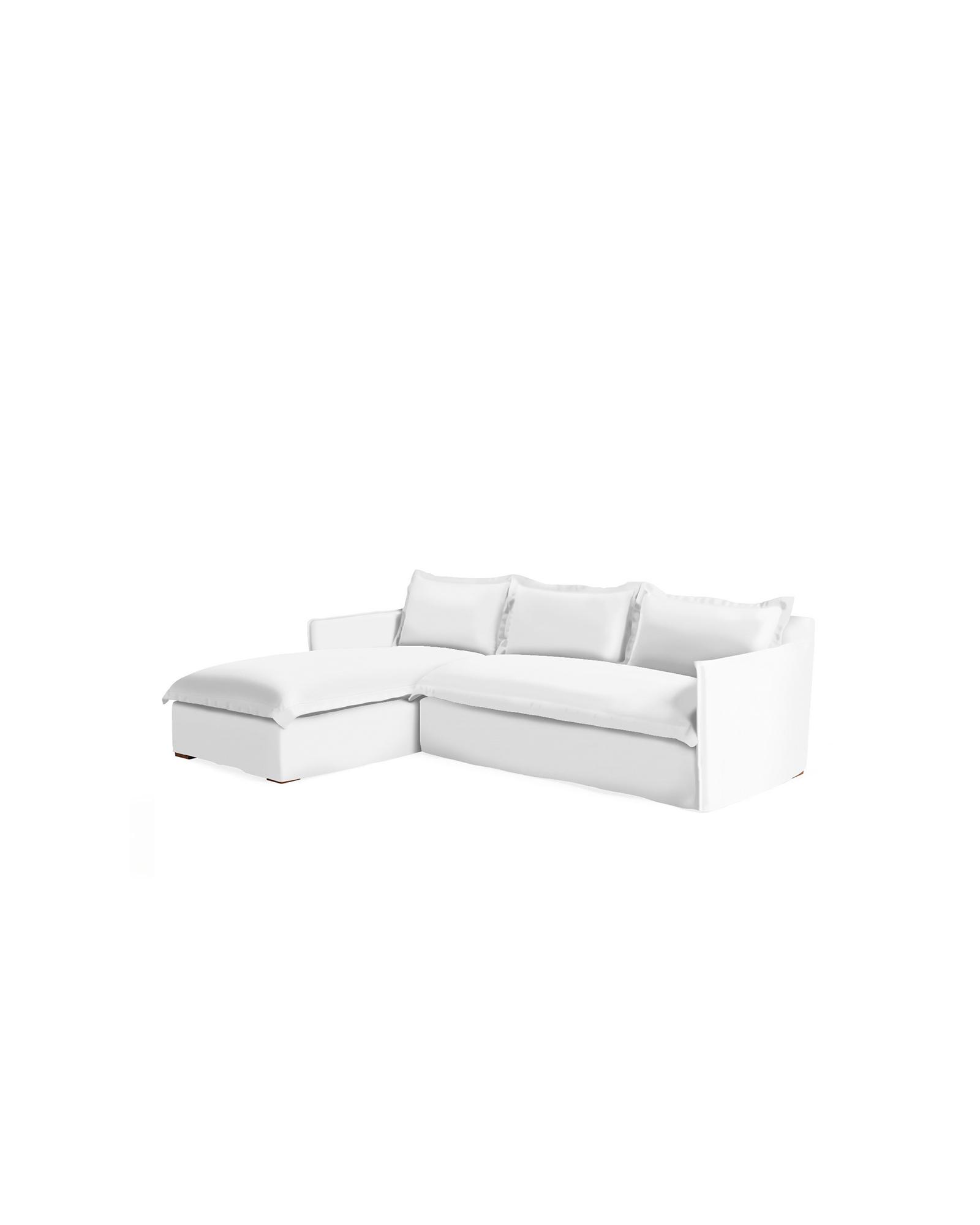 Beach House Chaise Sectional LeftFacing Serena and Lily