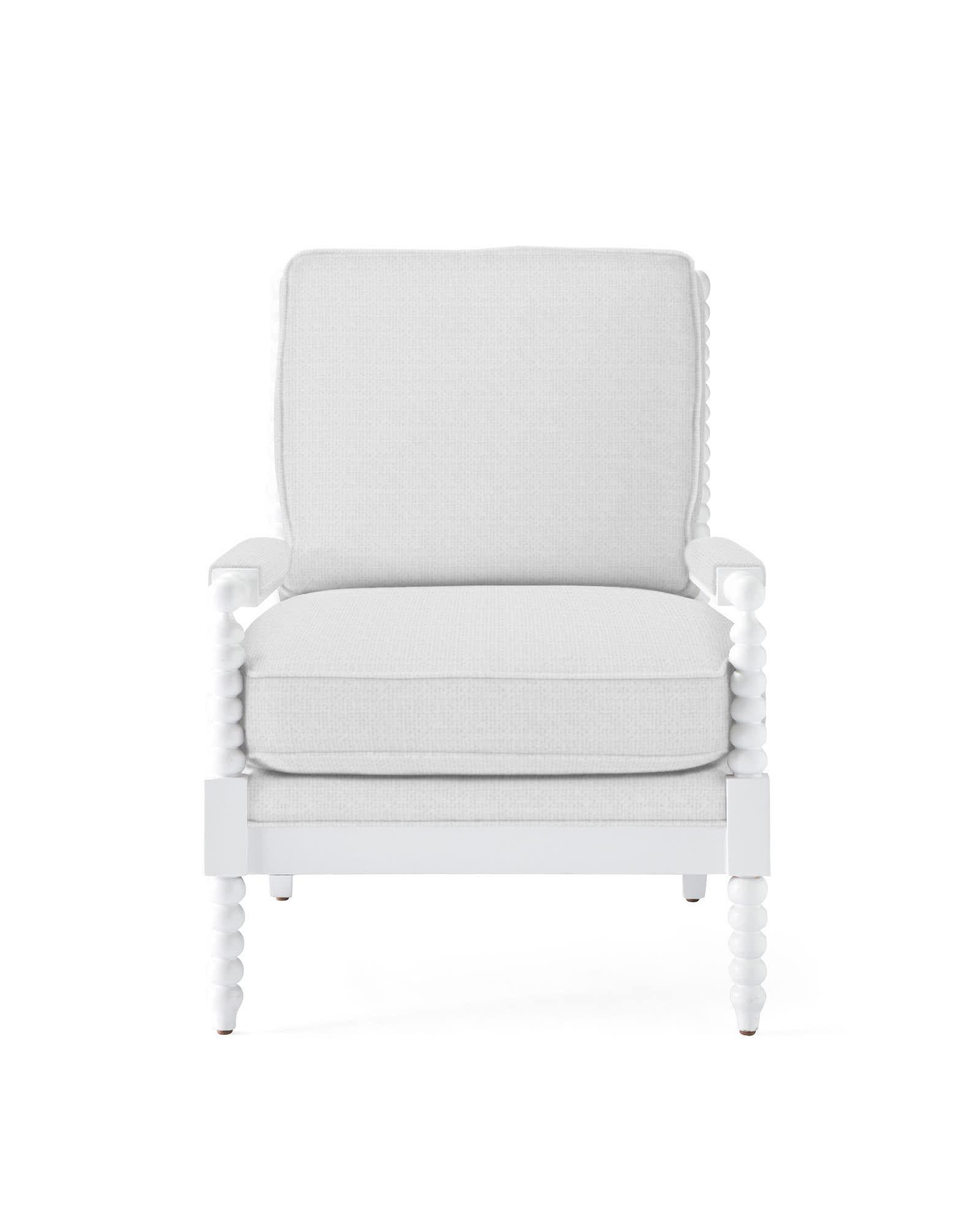 Beckett Chair White Serena and Lily