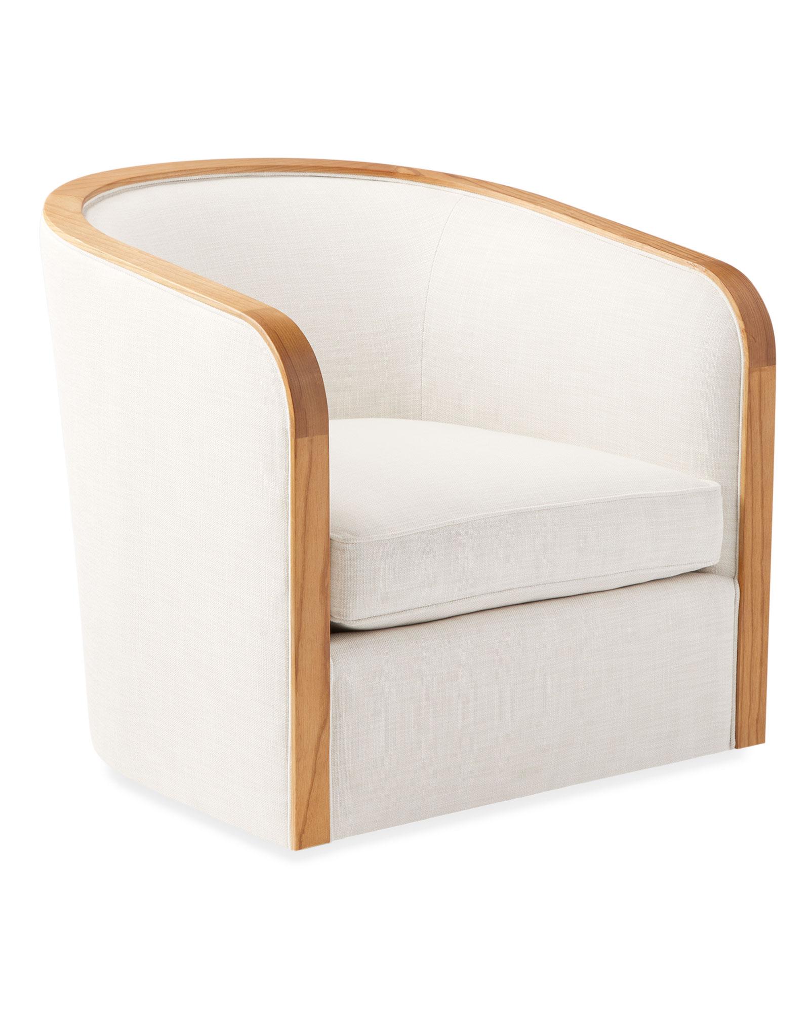 Bleeker Swivel Chair Serena and Lily