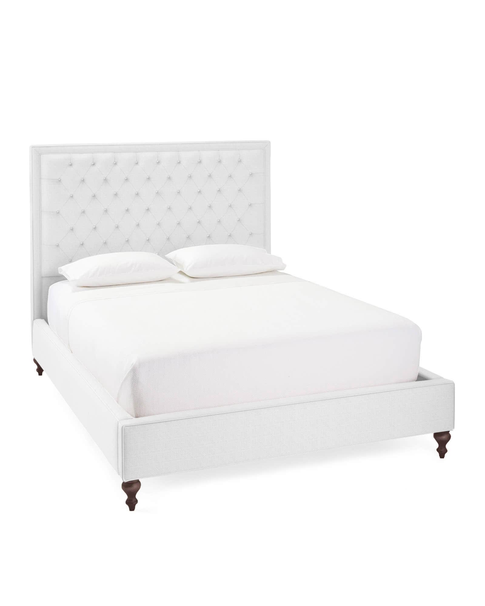 Tall Fulton Tufted Bed