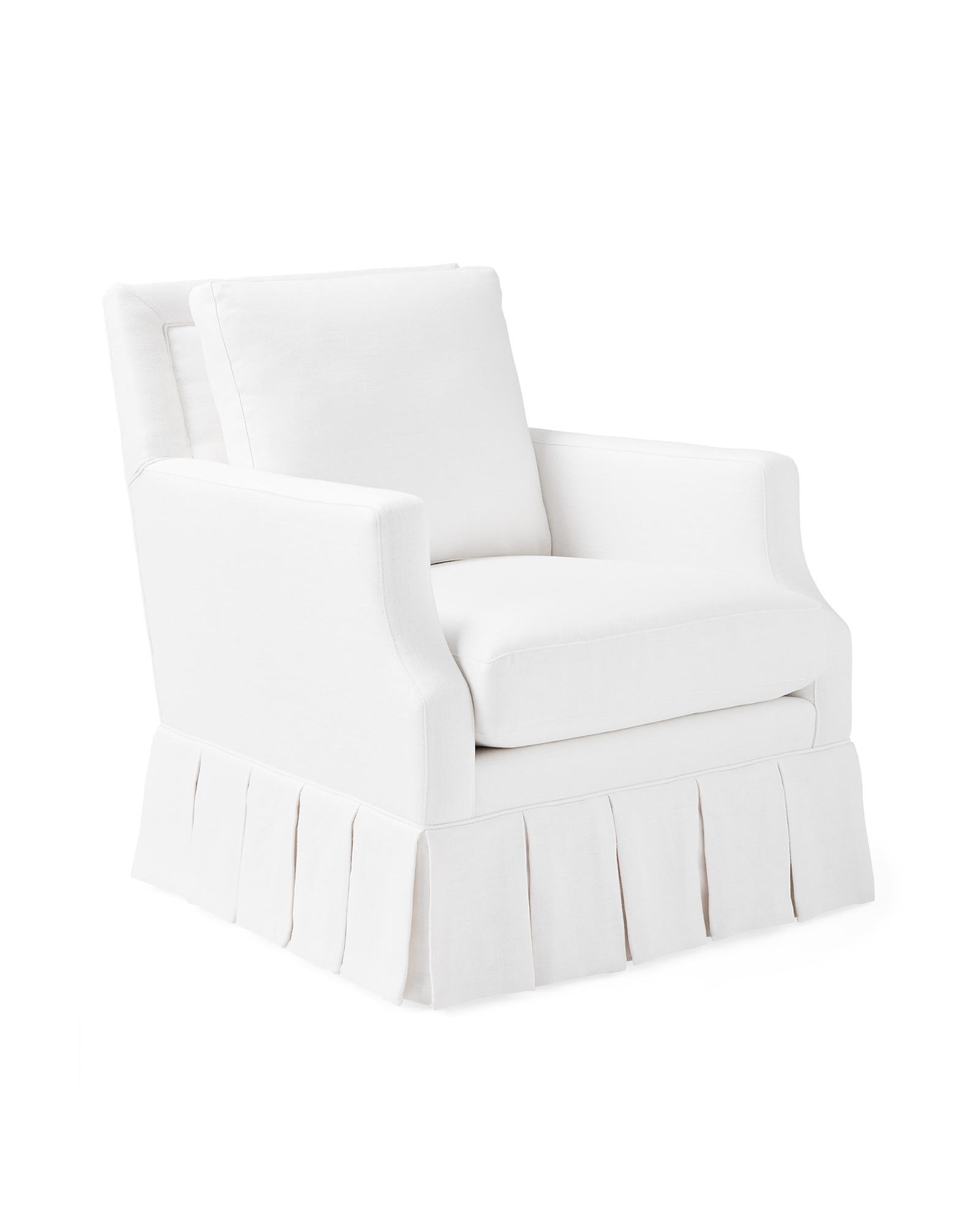 MGRCBP Chair Grady Box Pleat Belgian Linen White 2313 SH mgrcbp-chair-grady-box-pleat-belgian-linen-white-2313-sh