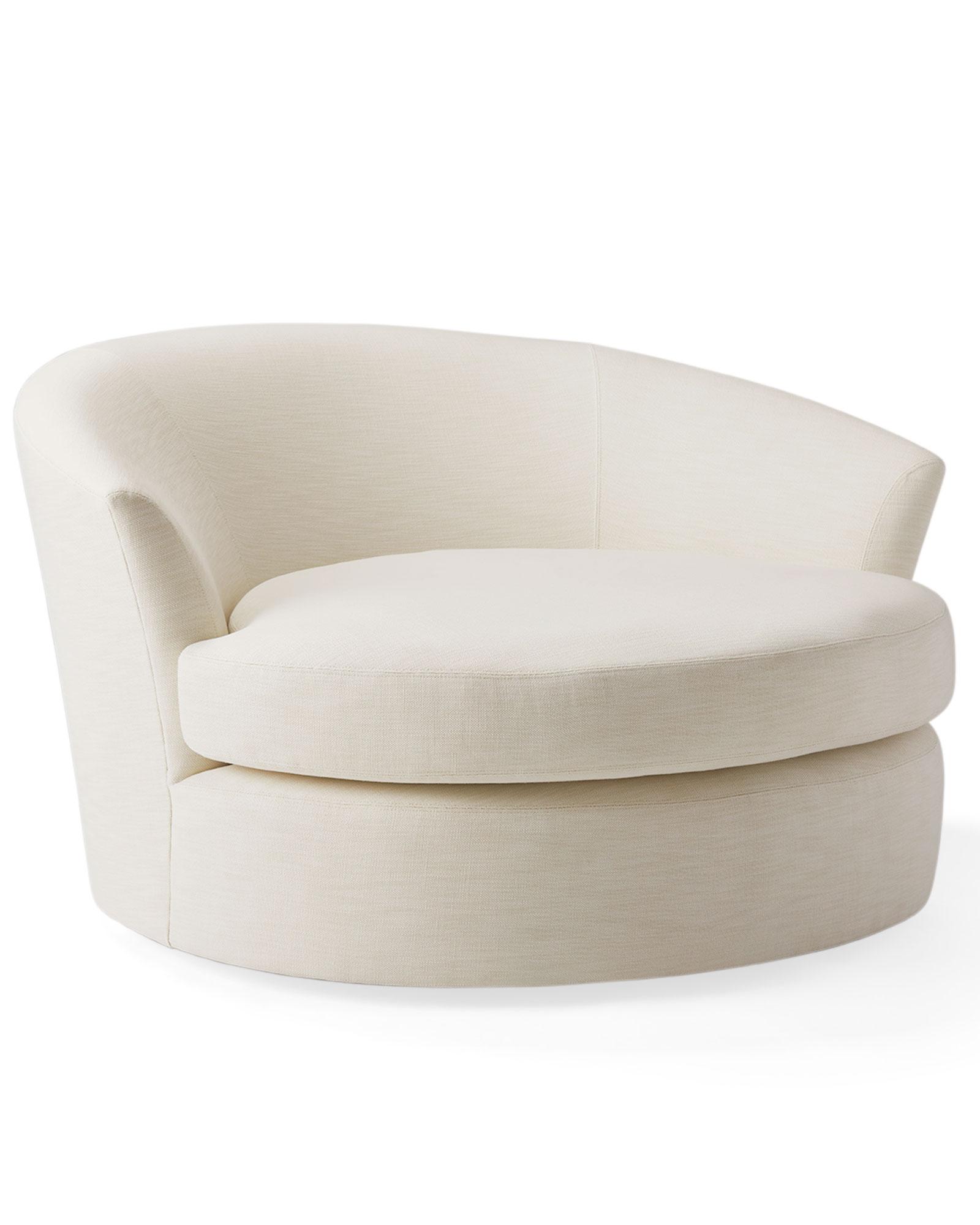 Serena & Lily Magnolia Swivel Chair - Thumbnail 3