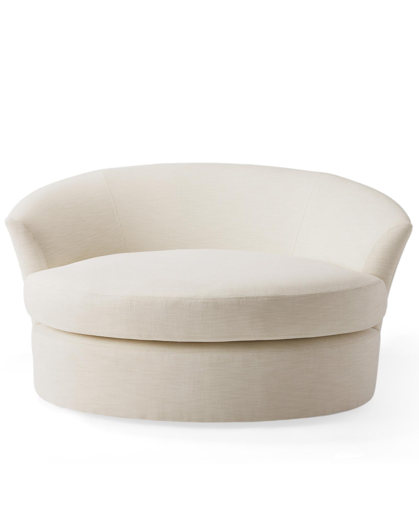 Serena & Lily Magnolia Swivel Chair - Thumbnail 2