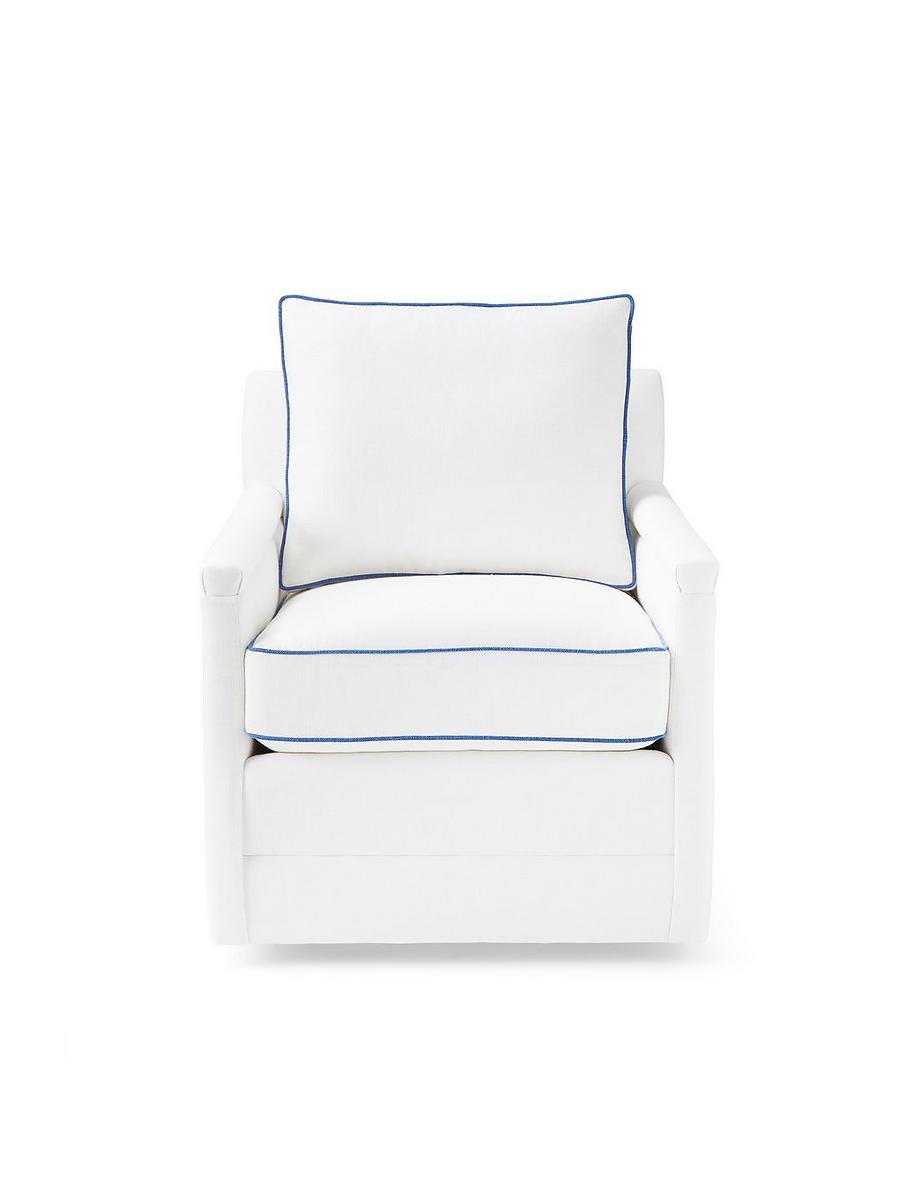 Linen swivel chair 2025