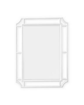 Ojai Rattan Mirror-White-image