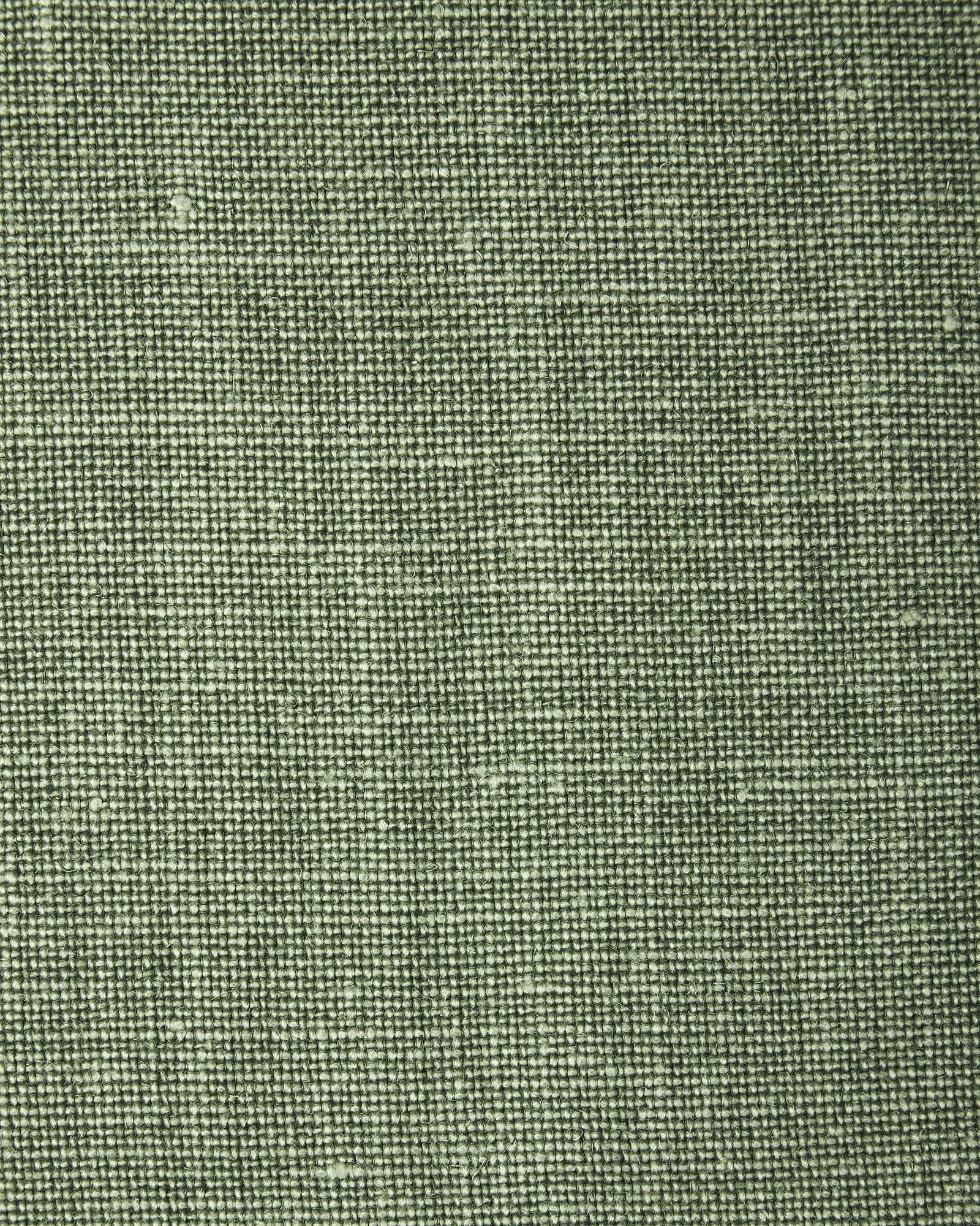 Washed Linen Fabric Swatch - Kelly Green