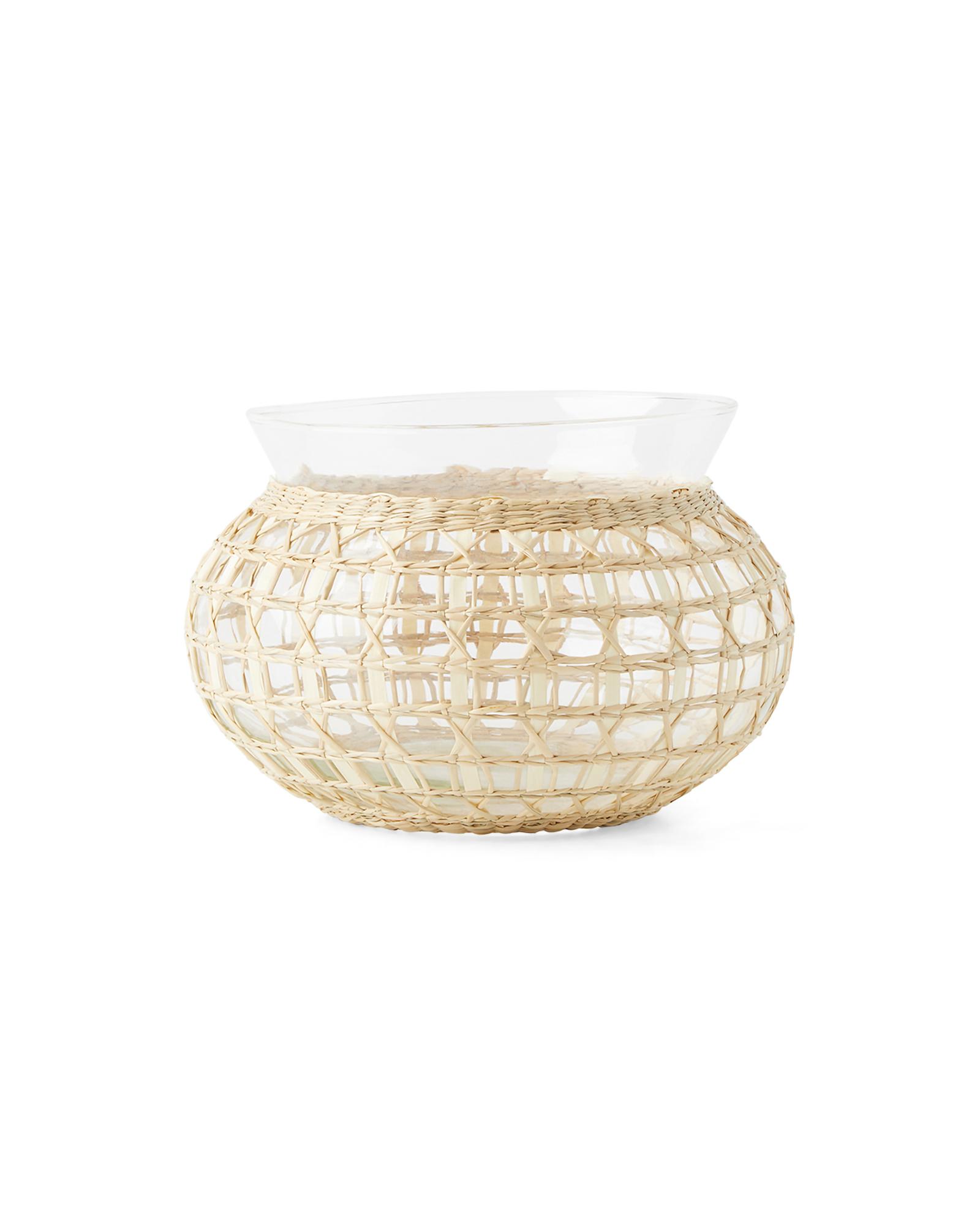 Cayman Seagrass Vase - Small by Serena & Lily