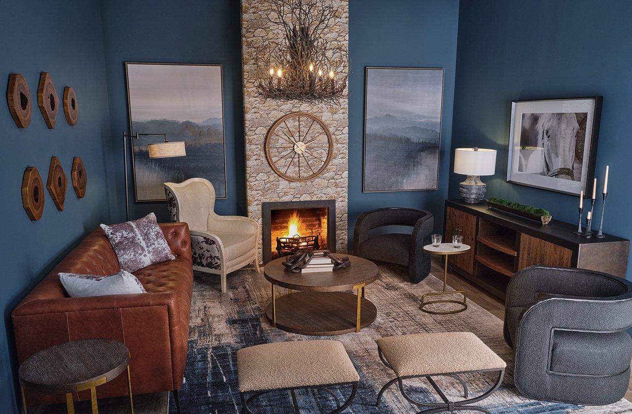 Yellowstone Retreat Living Room