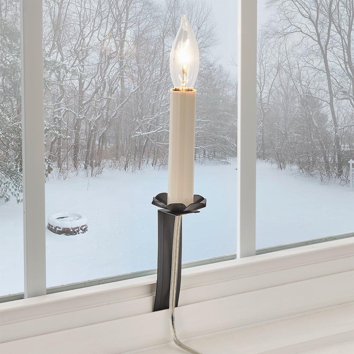Colonial Metalcrafts Window Candle | Shades of Light