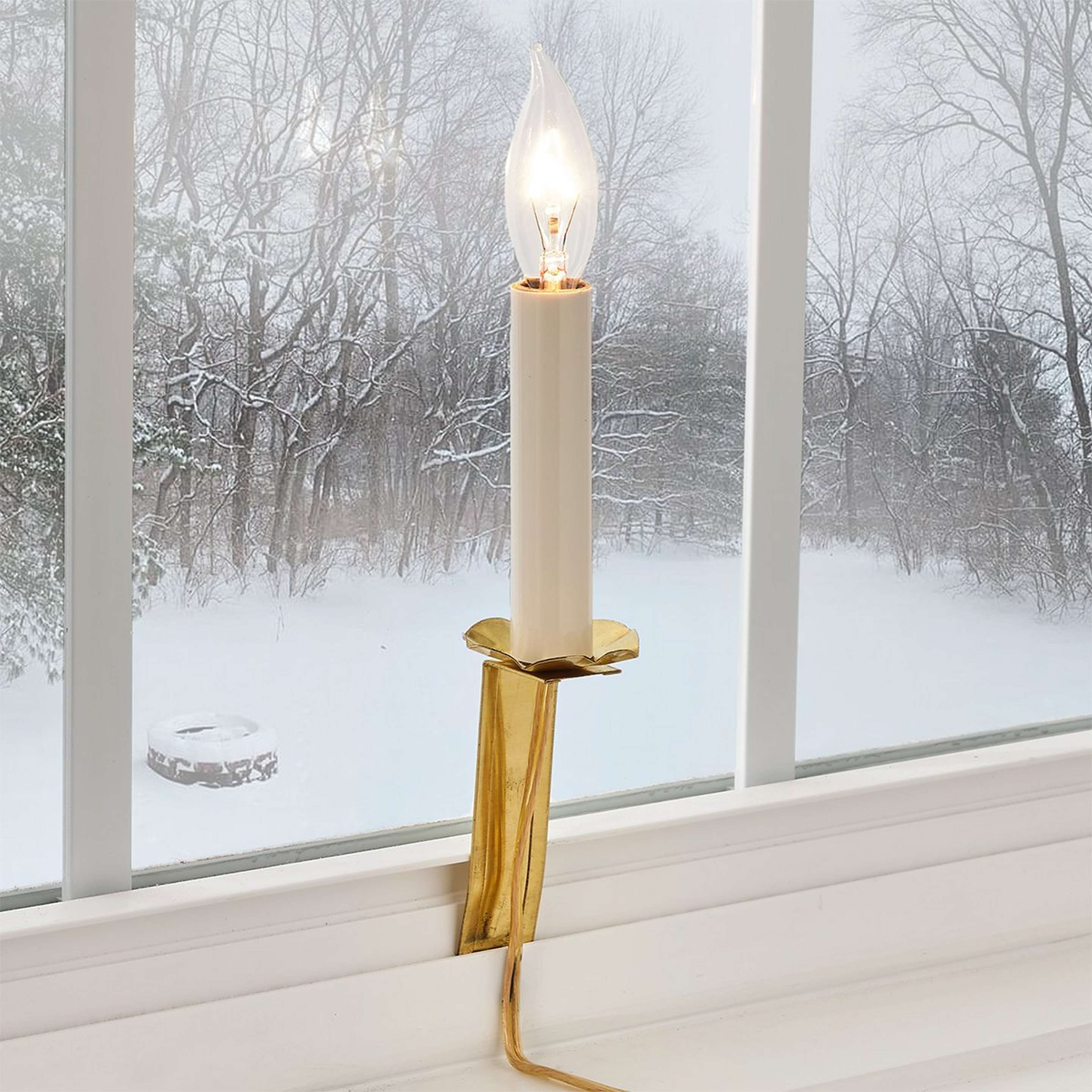Colonial Metalcrafts Window Candle