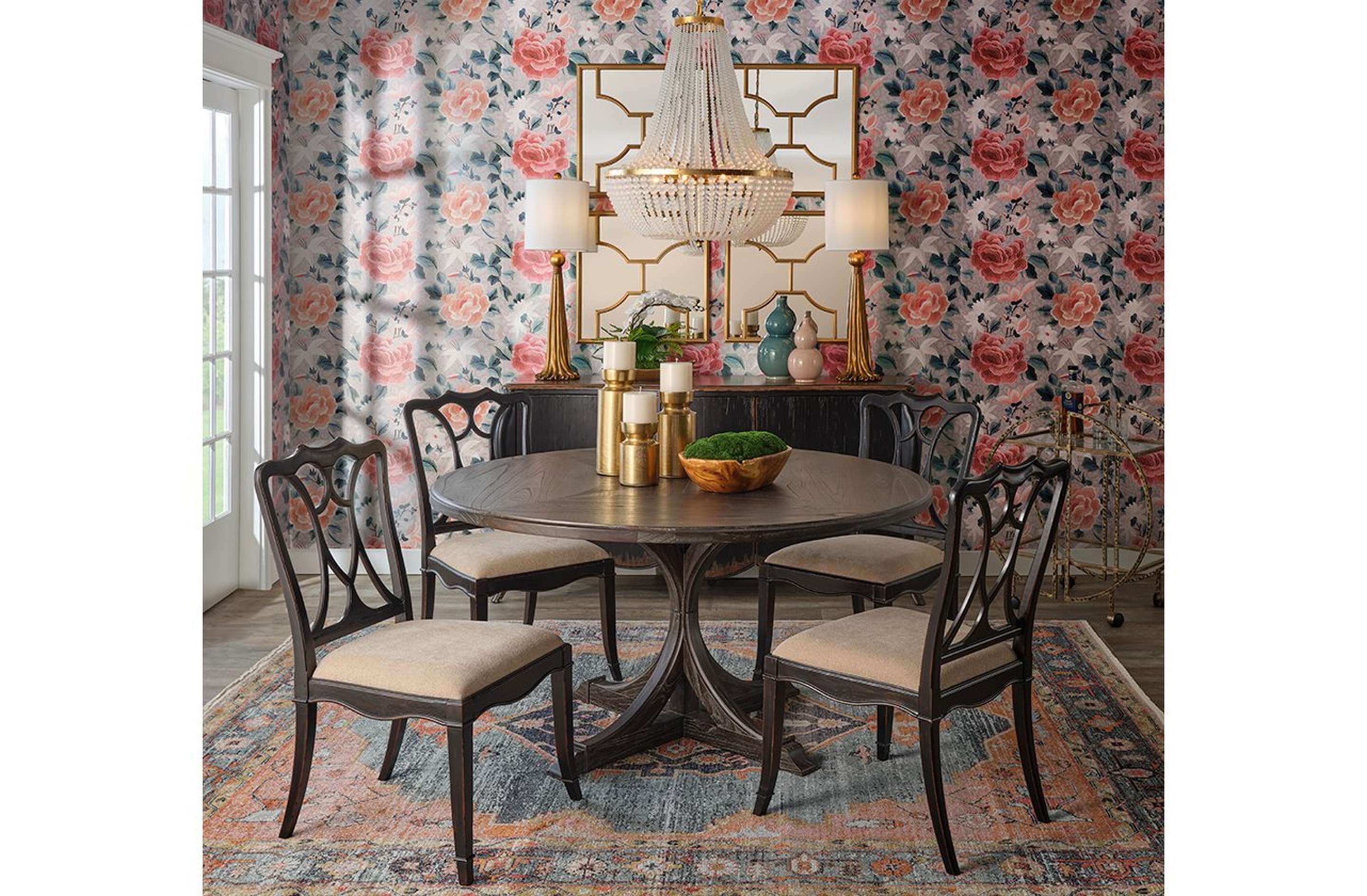 Blossoming Elegance Dining Room