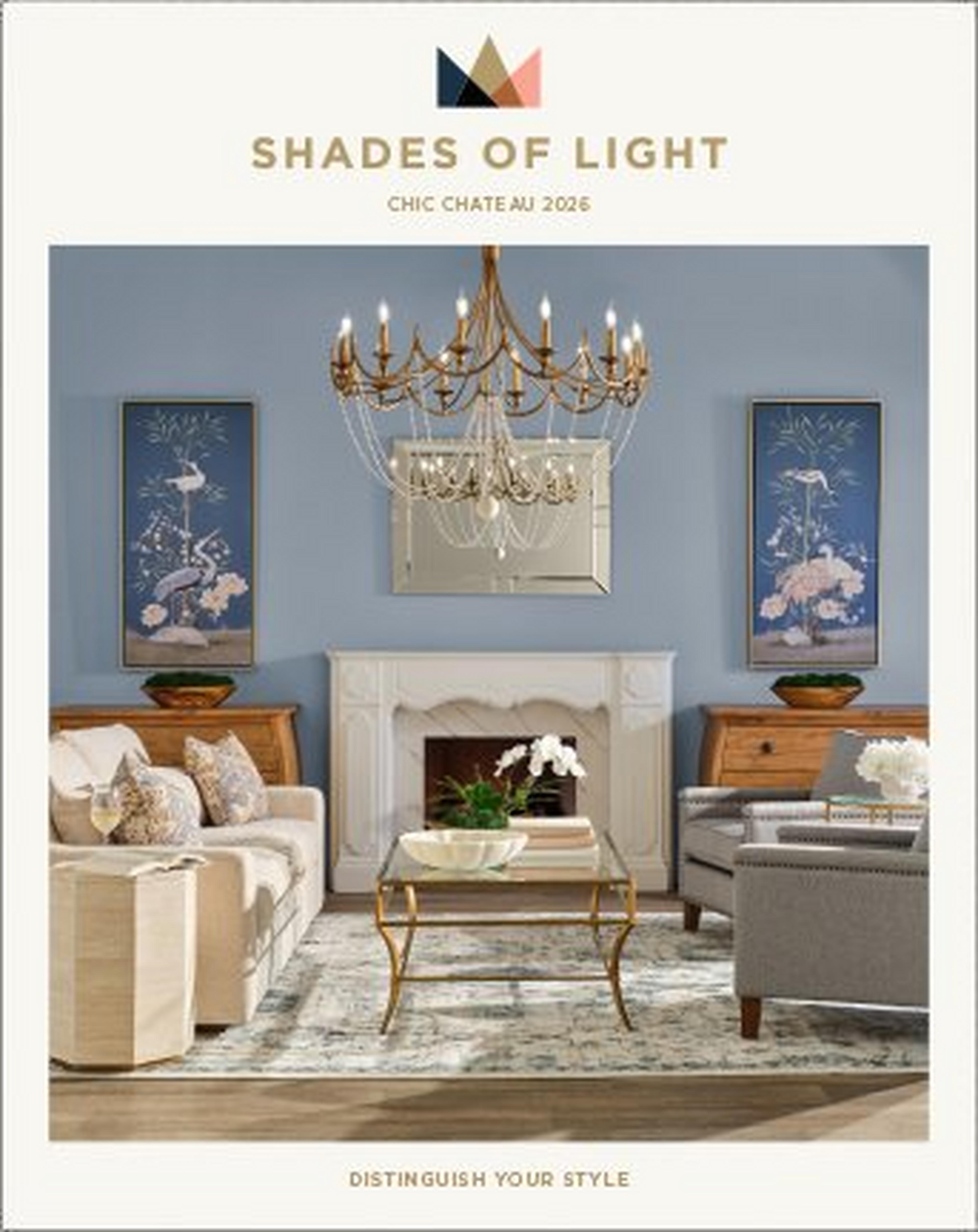 Shades of Light Chic Chateau Catalog