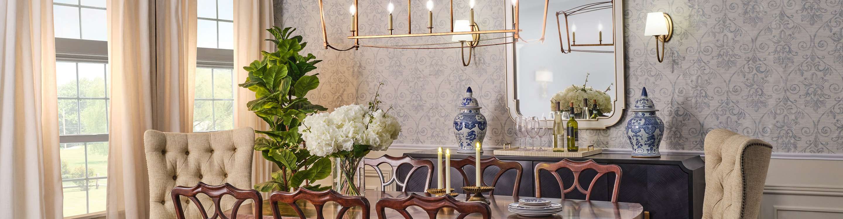 Chic Chateau Dining Room