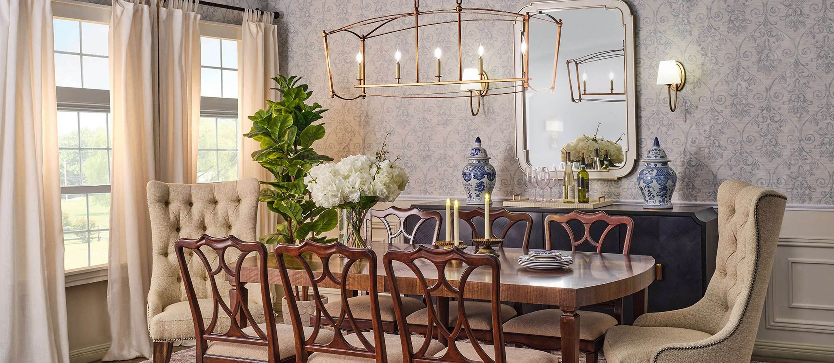 Chic Chateau Dining Room