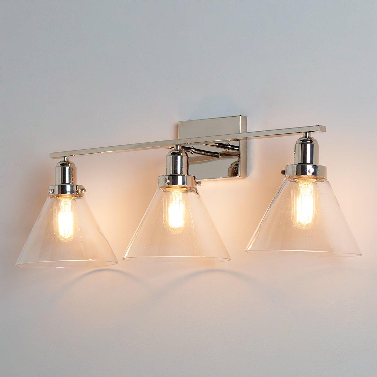 dressing table light fittings OKELI 4-Light LED Bathroom Vanity Light Fixtures Gold Modern Wall Lighting Fixtures Over Mirror 3CCT 3000K-6000K