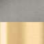 Pewter / Aged Brass