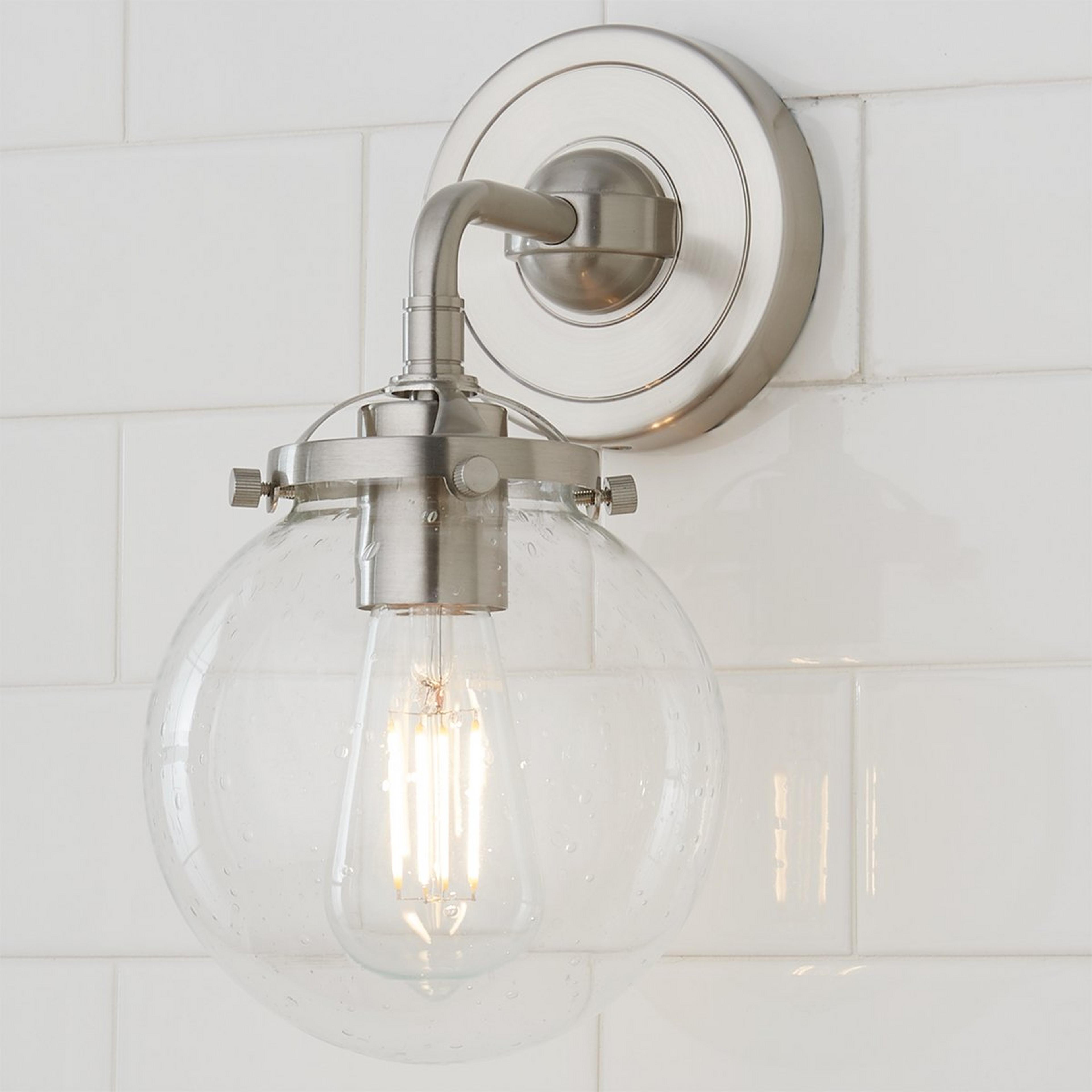 Mod Mix Seeded Globe Sconce