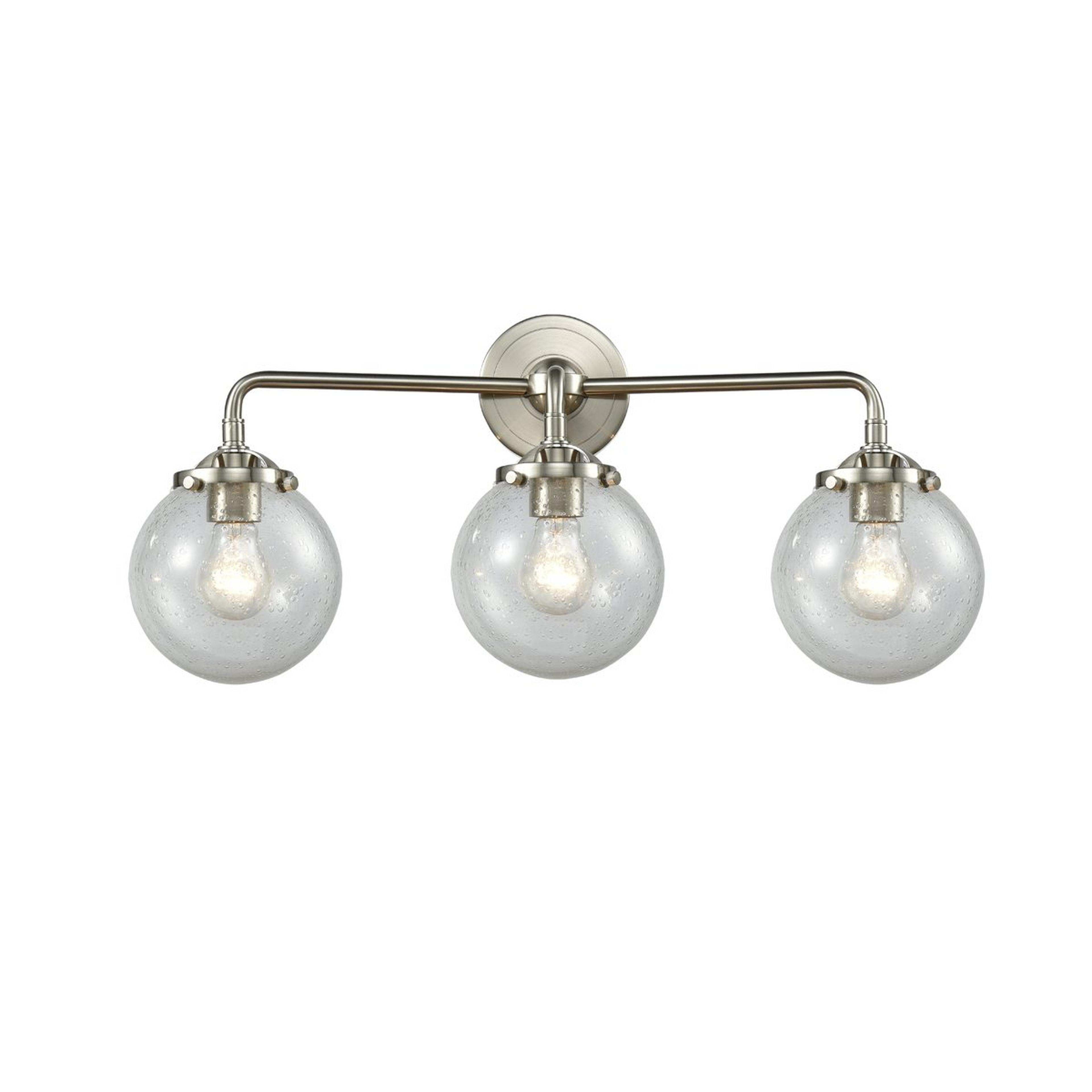 Mod Mix Seeded Globe Vanity Light - 3 Light