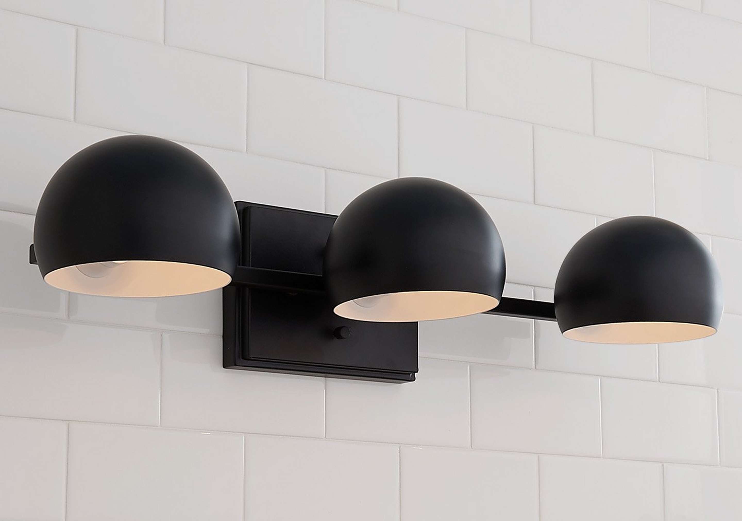 Just Enough Retro Vanity Light