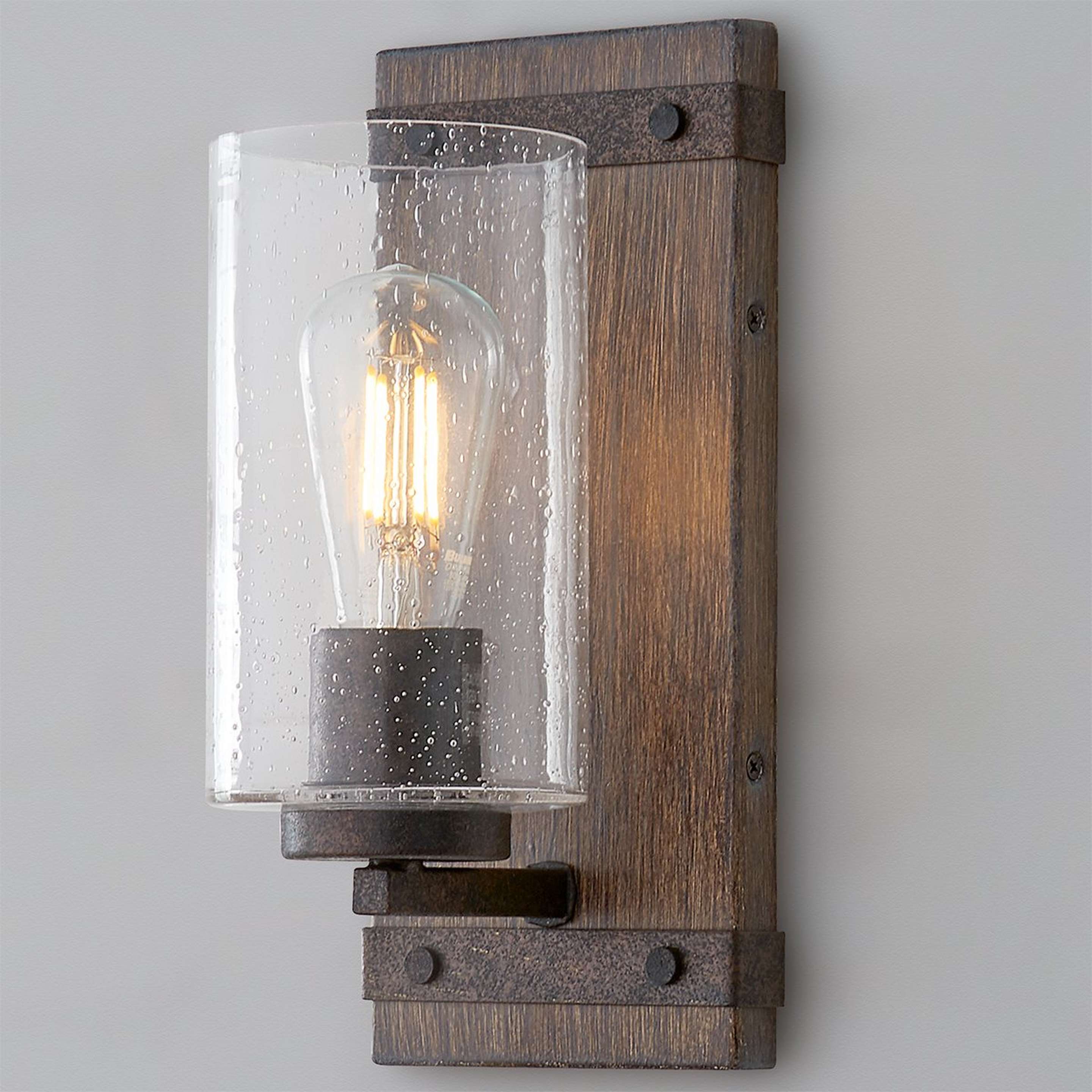 Timber Bath Sconce