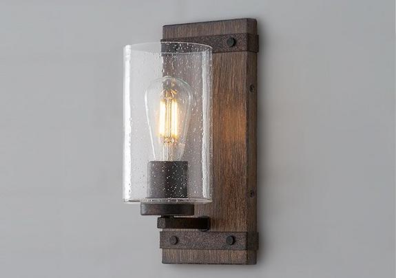 Timber Bath Sconce