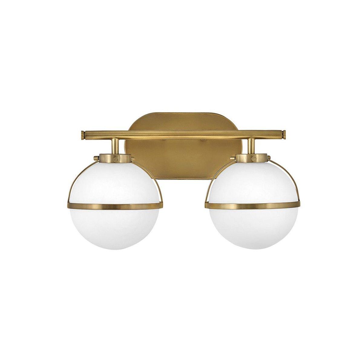 Tilburg Globe Vanity Light 2 Light
