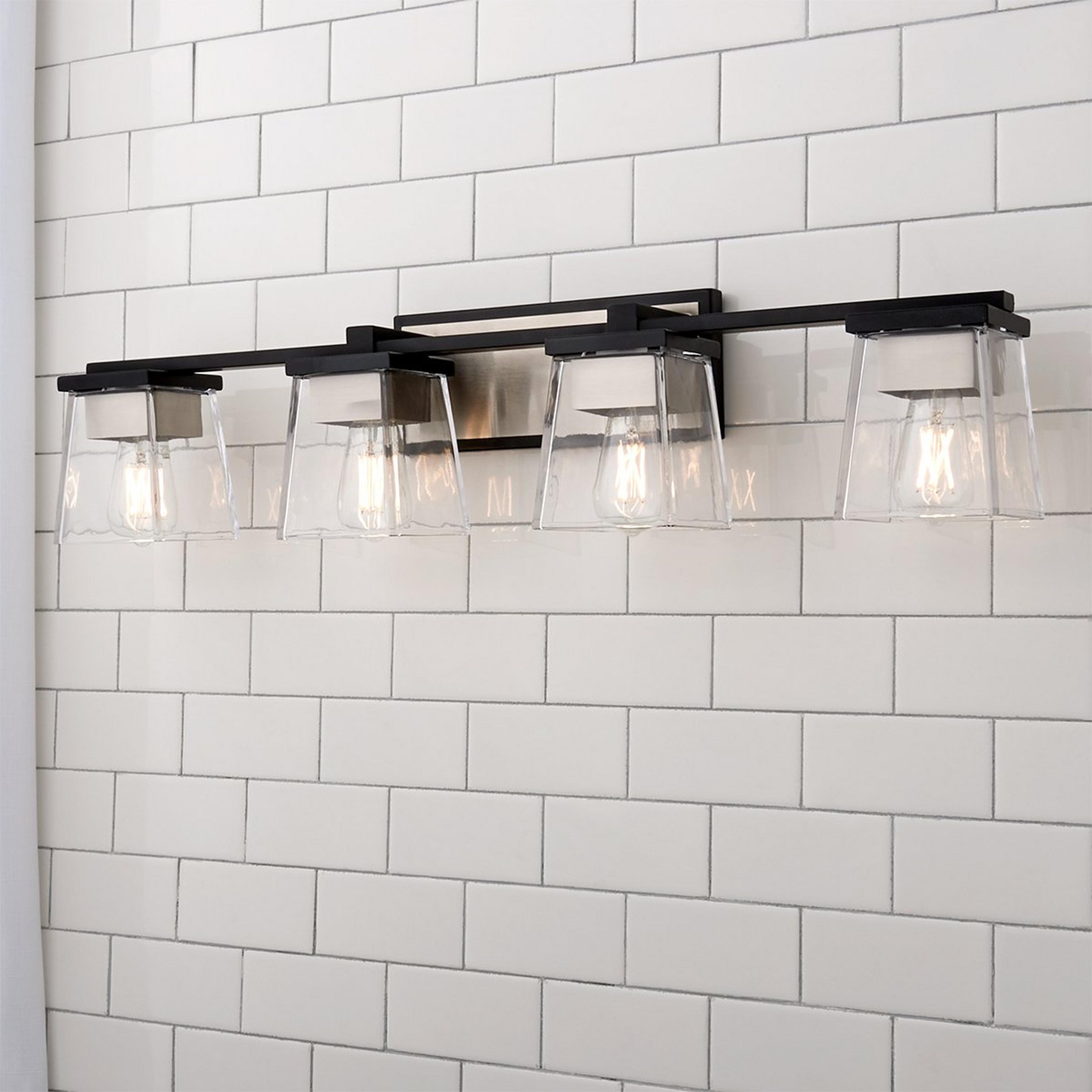 Quadratic Vanity Light - 4 Light