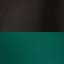 Black / Satin Schoolhouse Green