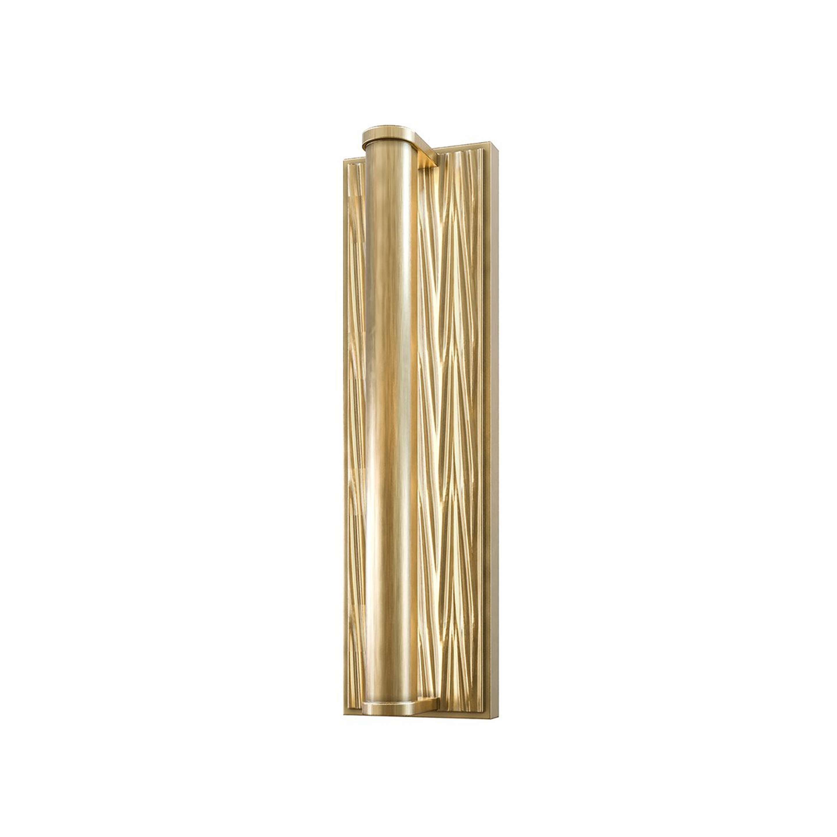 A Delamir LED Bath Sconce with Brass color