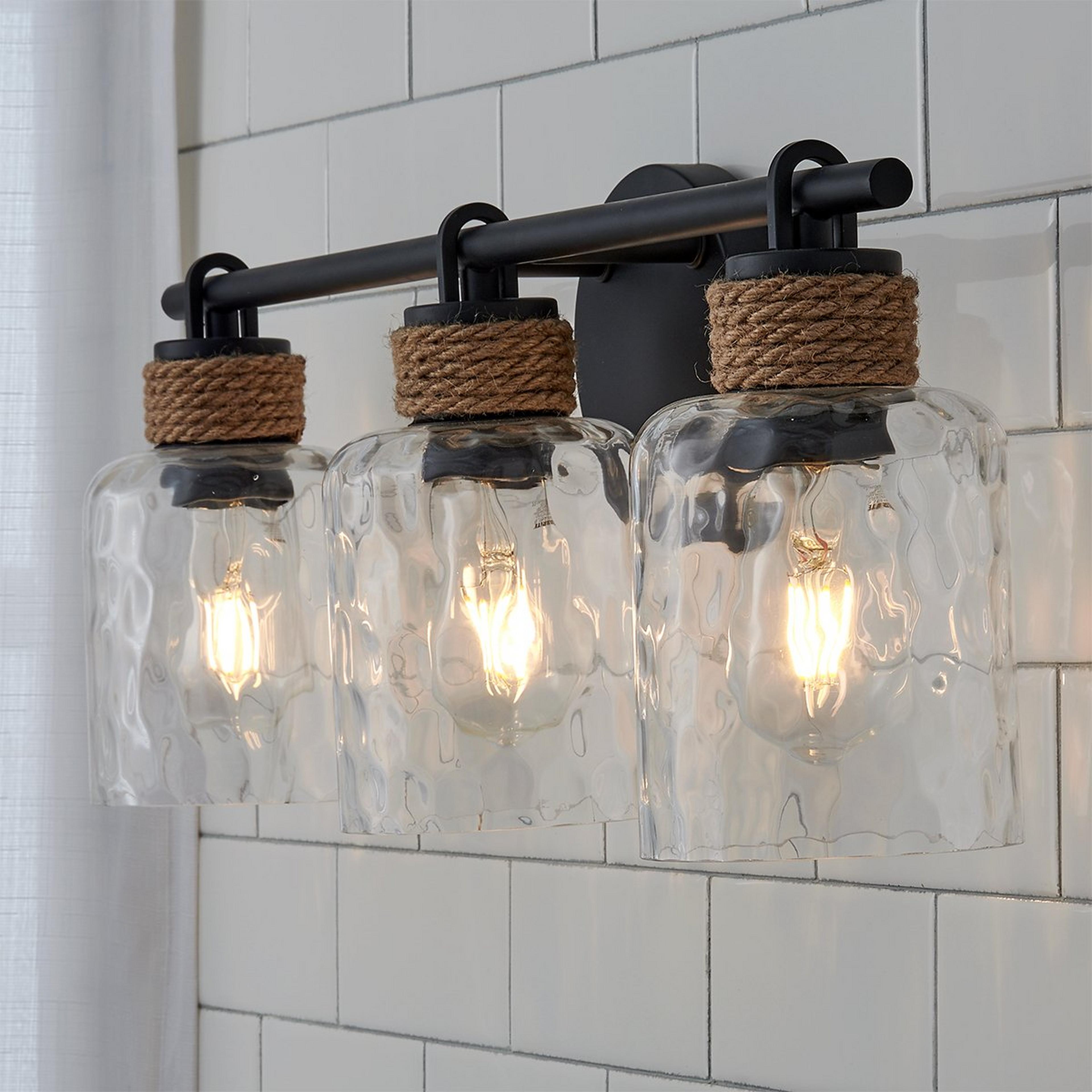 See Our Coastal Inspired Bath Lights