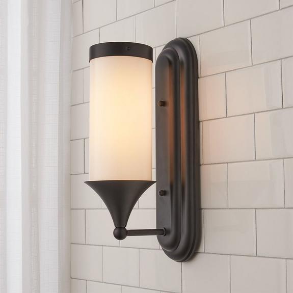 Erin & Ben Co. Flatiron Tall Bath Sconce
