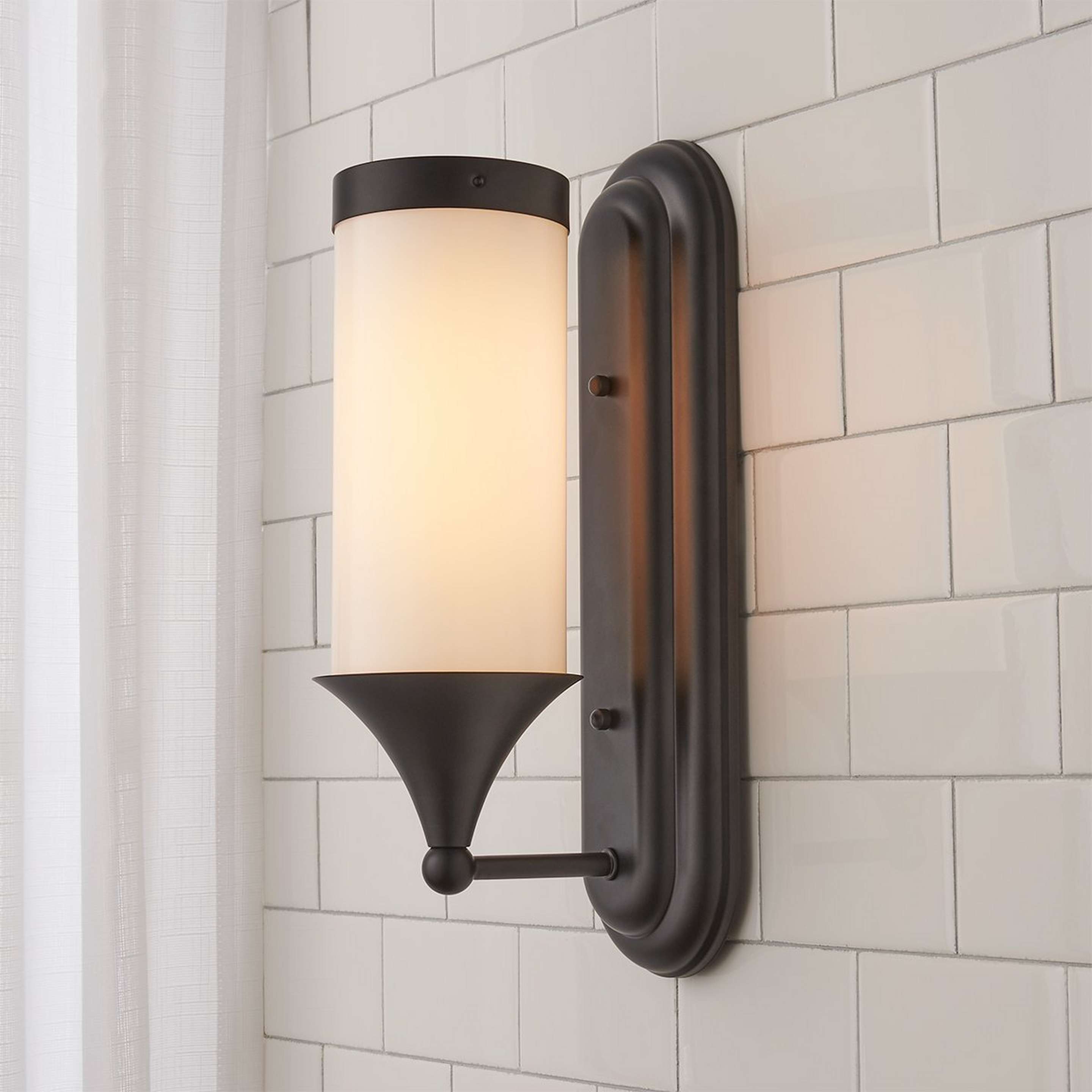 Erin & Ben Co. Flatiron Tall Bath Sconce