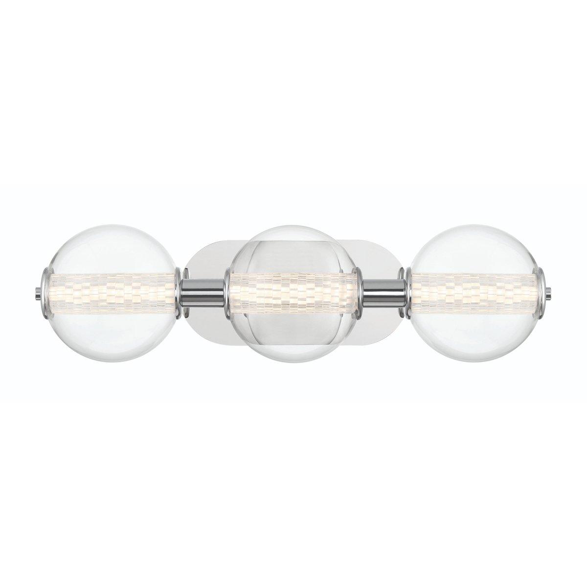 Spectrogram LED Vanity Light - 3 Light