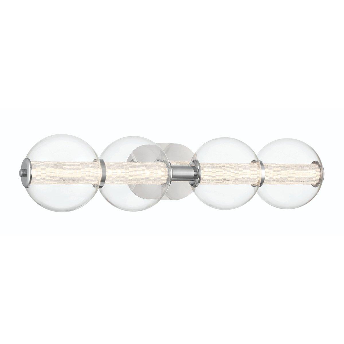 Spectrogram LED Vanity Light - 4 Light