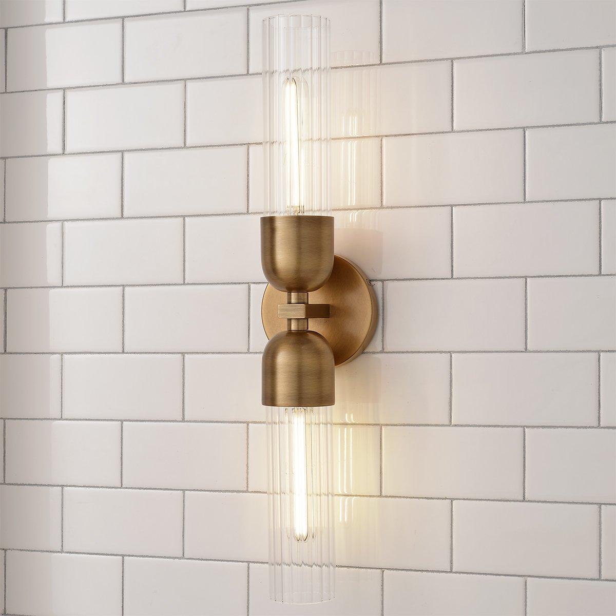 HANDY/INTERIOR LIGHT 2WAYインテリアライト Himeji Vanity Light - 2 Light | Shades of Light
