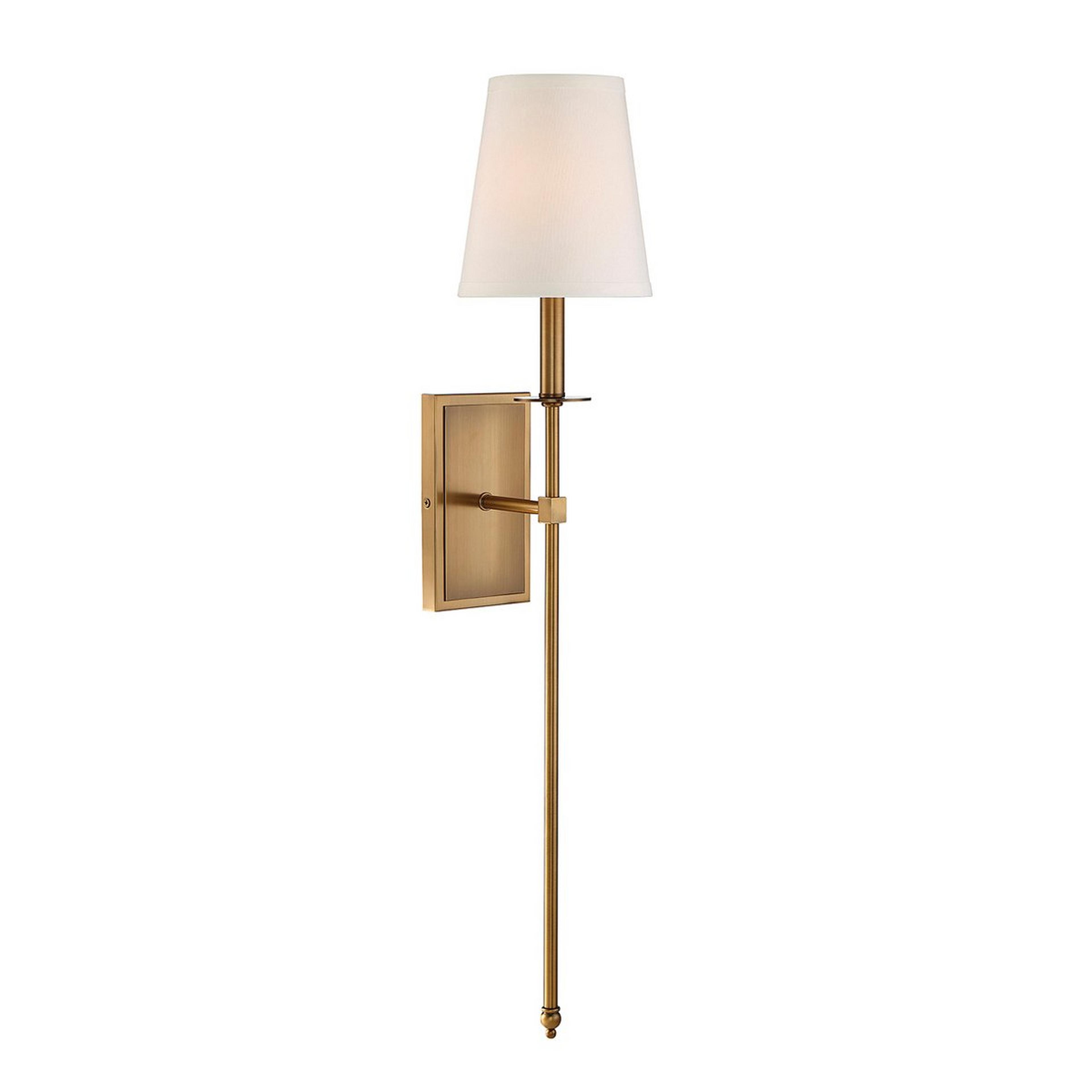 A Najia Sconce - Large with Aged Brass color