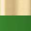 Brass / Gloss Schoolhouse Green
