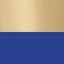 Brass / Gloss Midnight Blue