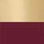 Brass / Gloss Burgundy