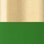 Brass / Gloss Schoolhouse Green