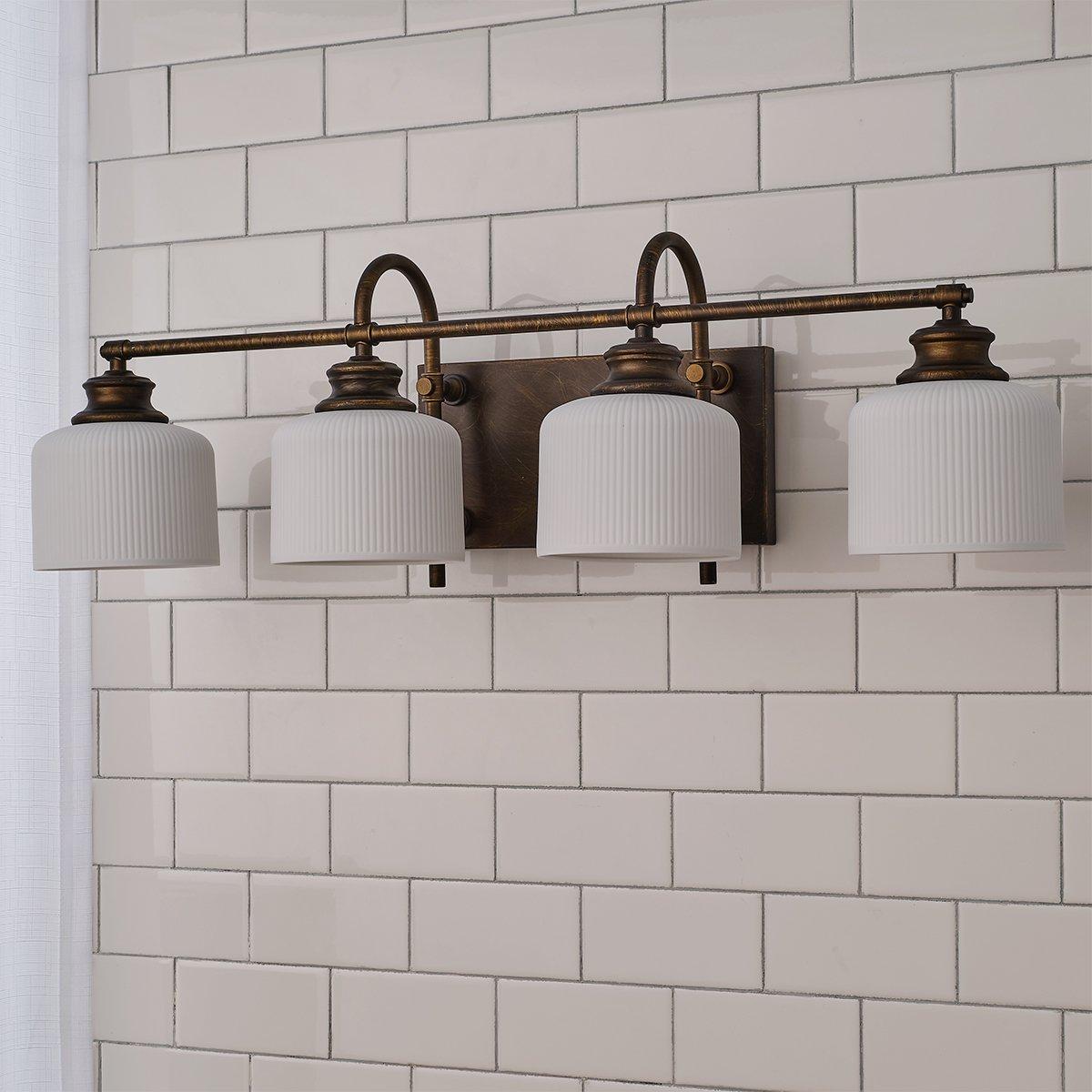 【ひつじさん専用４個セット】光のシャワージョウロ型ライト Cherisa Vanity Light - 4 Light | Shades of Light