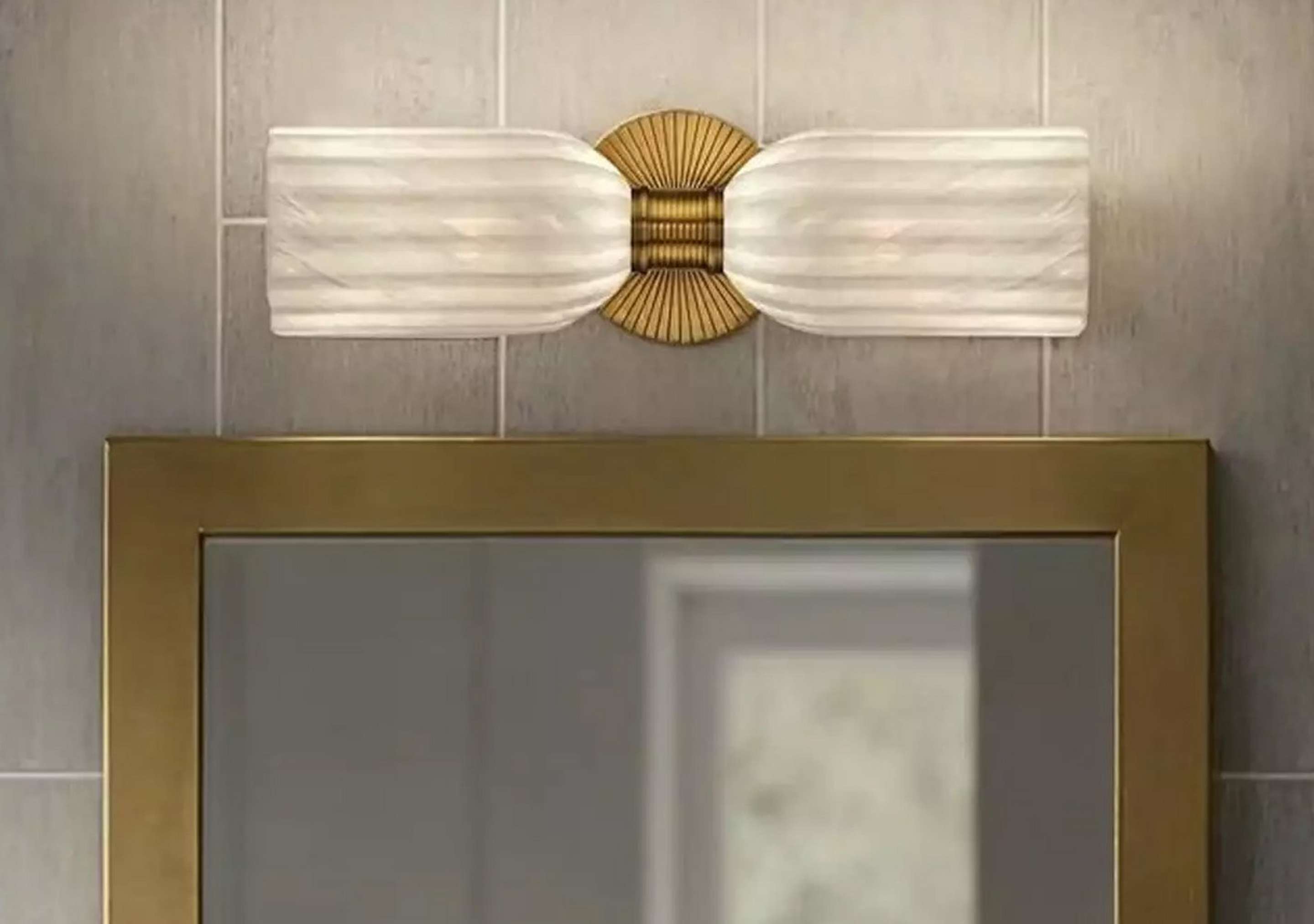 Drewsey Opal Glass Bath Sconce