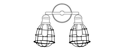 Cage Vanity Lights