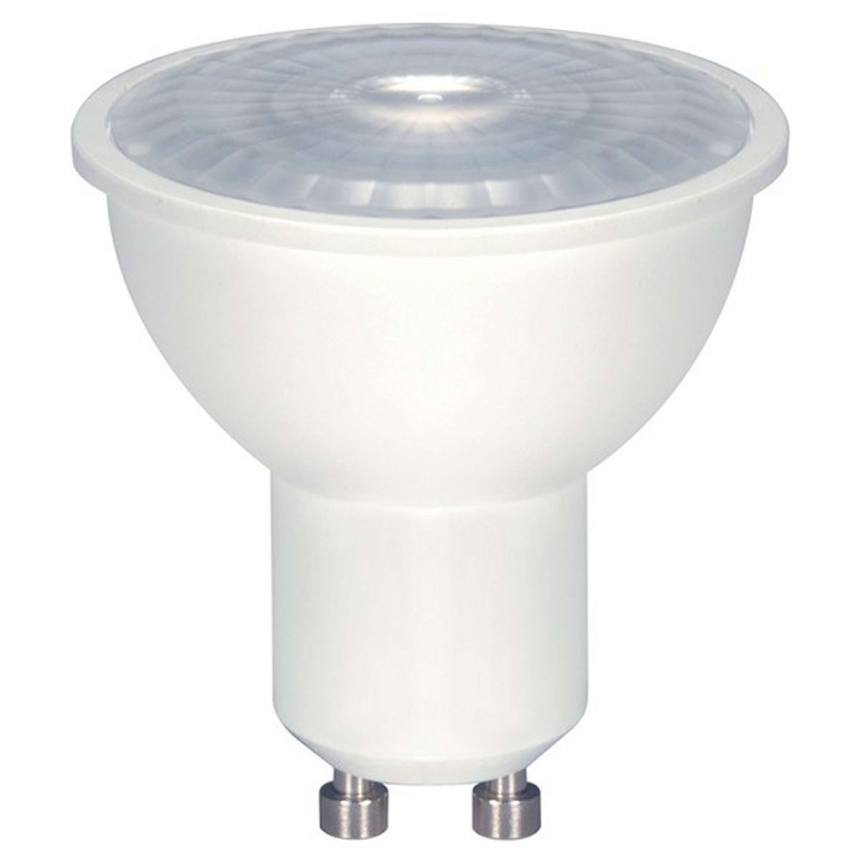 A 6.5 Watt GU10 MR16 2700K LED Bulb with White color