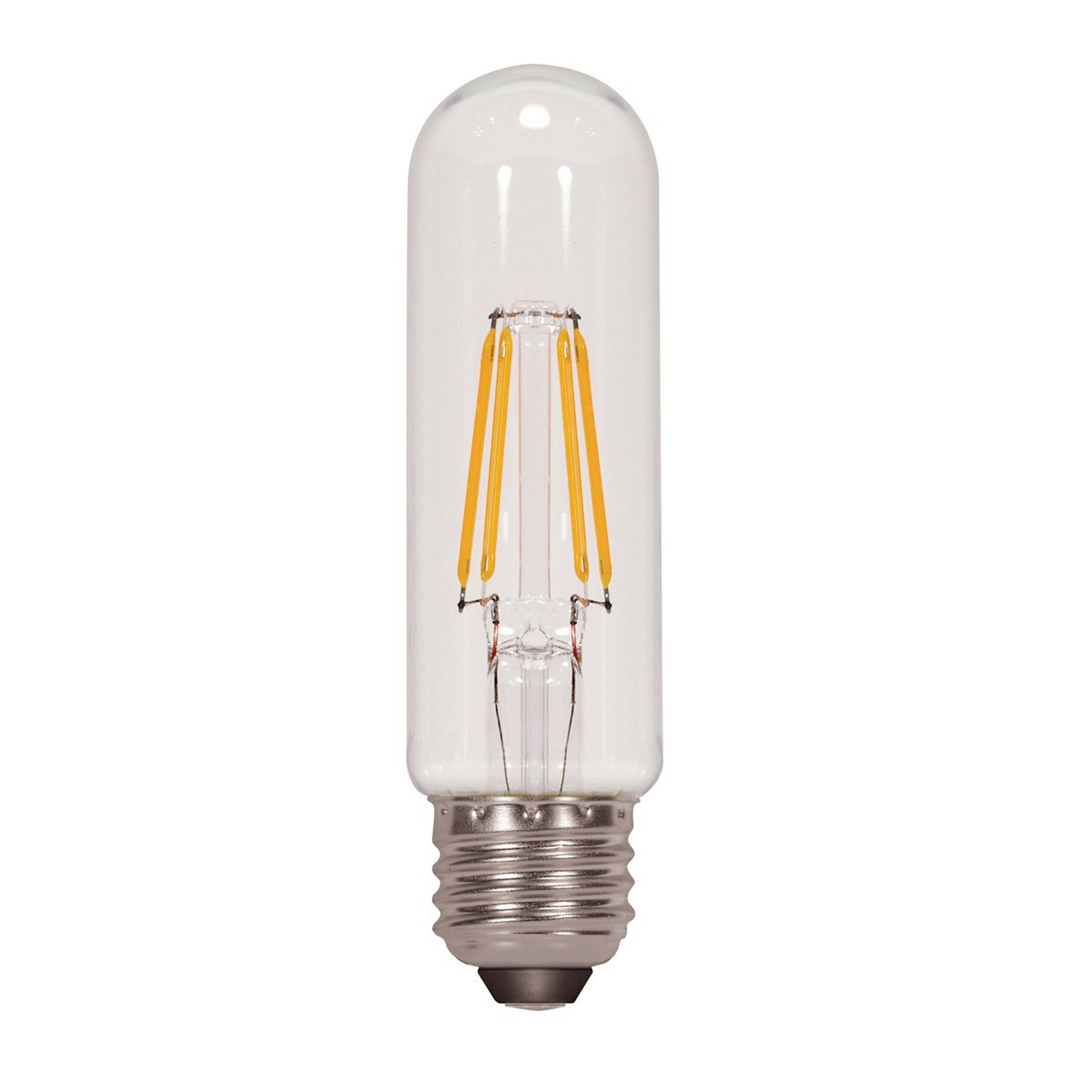 5.5 Watt T10 Tubular Filament Medium Base LED Bulb - 2700K