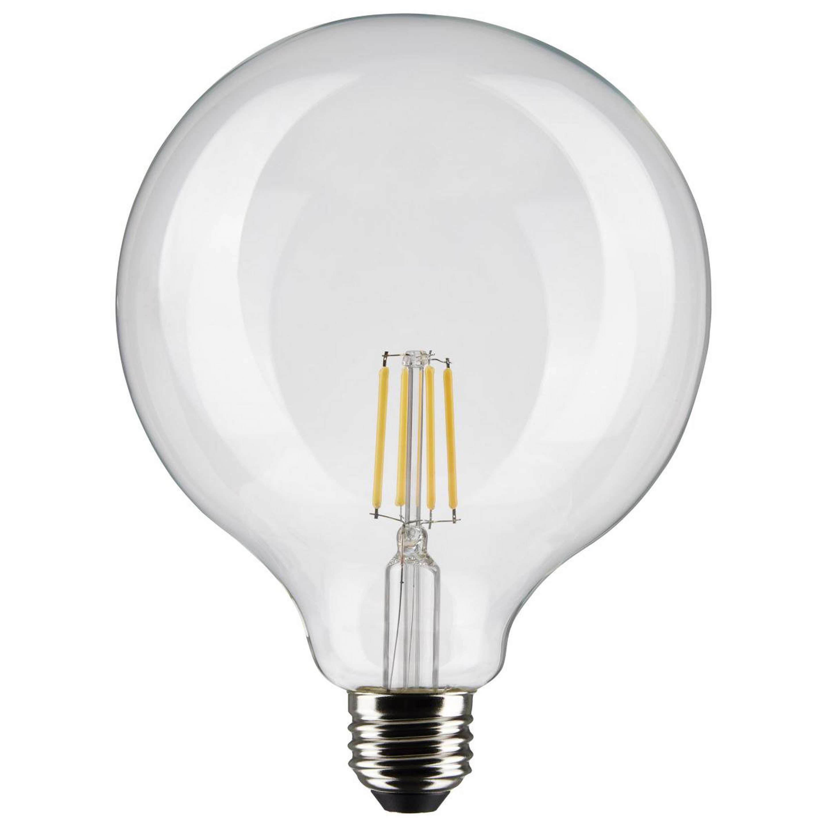 A 4 Watt G40 Globe Medium Base LED Bulb with undefined color