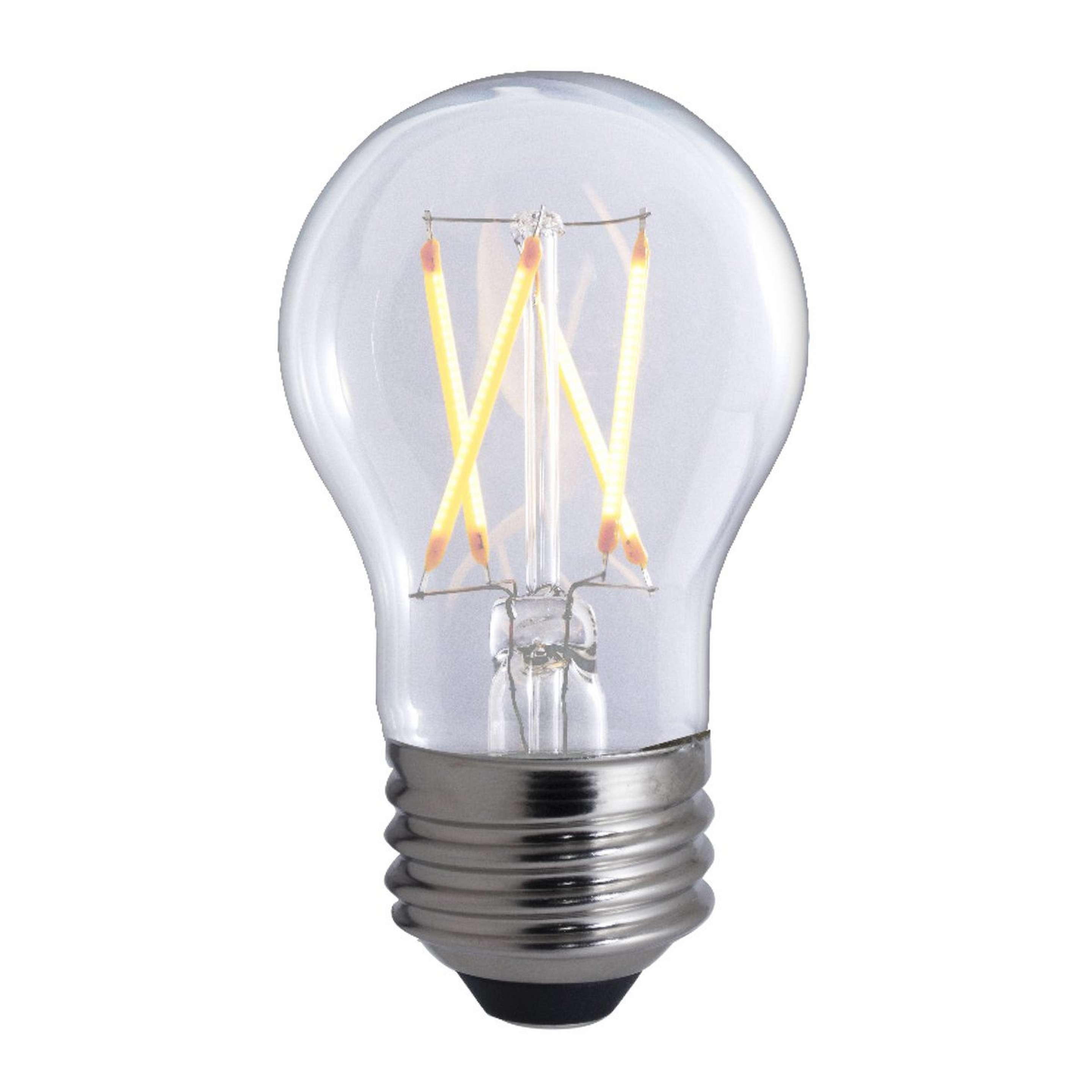 A 5 Watt A15 Medium Base LED Bulb - Clear with undefined color